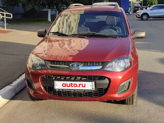 2017 Lada (ВАЗ) Kalina II, красный, 665000 рублей, вид 2
