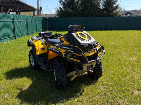 2013 BRP Can-Am Outlander MAX 500, жёлтый, 800000 рублей, вид 1