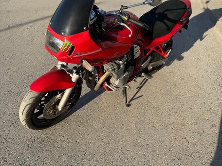 1999 Suzuki Bandit GSF 600, красный, 300000 рублей, вид 4