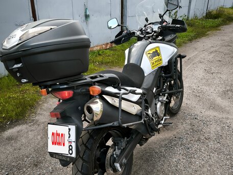 2013 Suzuki V-Strom DL 650, белый, 549000 рублей, вид 2