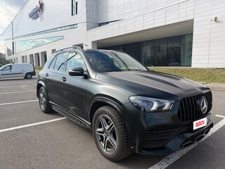2020 Mercedes-Benz GLE 300 d II (V167), зелёный, 6100000 рублей, вид 3