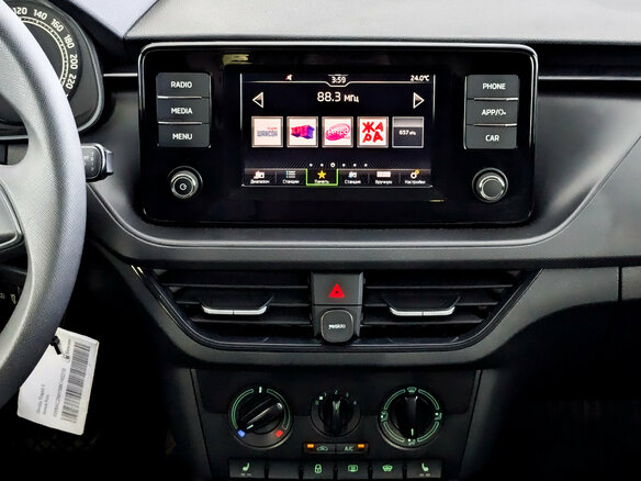 2021 Skoda Rapid II, белый - вид 14