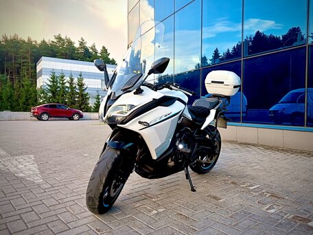 2021 CFMoto 400GT, белый, 450000 рублей, вид 4