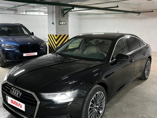 2021 Audi A6 40 TFSI V (C8), чёрный, 3850000 рублей, вид 1