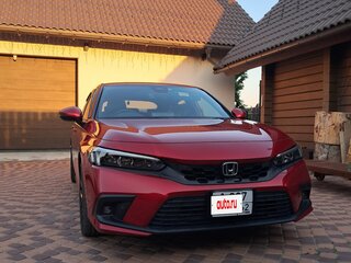 2021 Honda Civic XI, красный, 2500000 рублей, вид 1