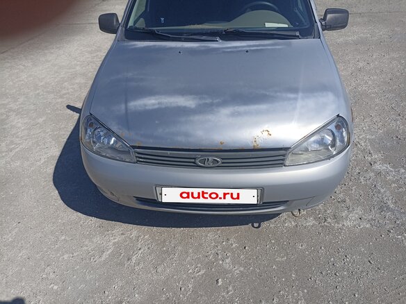 2010 Lada (ВАЗ) Kalina I, серебристый, 100000 рублей - вид 1