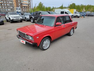 1991 Lada (ВАЗ) 2107, красный, 400000 рублей, вид 1