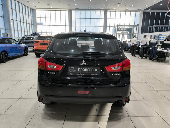 2014 Mitsubishi ASX I Рестайлинг, чёрный, 1200000 рублей - вид 5