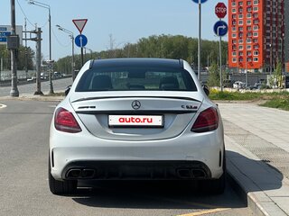 2018 Mercedes-Benz C-Класс AMG 63 AMG S IV (W205) Рестайлинг, белый, 6500000 рублей, вид 4
