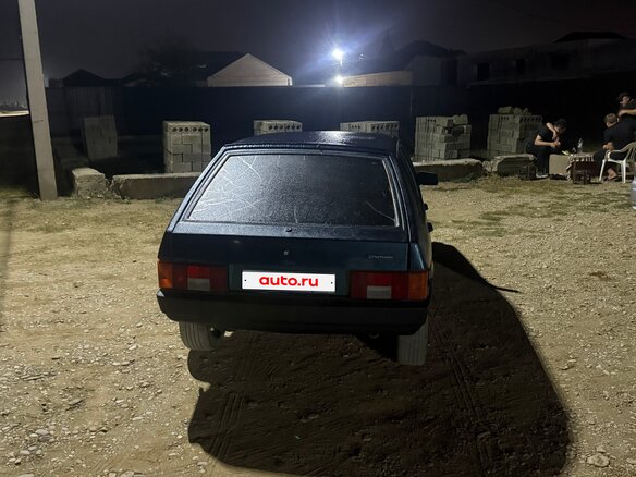 1997 Lada (ВАЗ) 2109, синий, 110000 рублей - вид 3