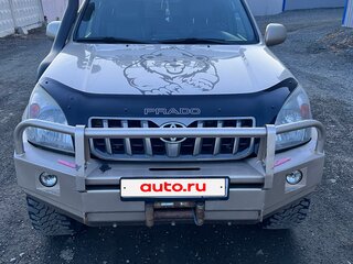 2007 Toyota Land Cruiser Prado 5-speed 120 Series Рестайлинг, бежевый, 2800000 рублей, вид 2