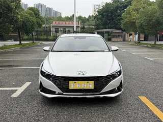 2022 Hyundai Elantra VII (CN7), белый, 1400000 рублей, вид 2