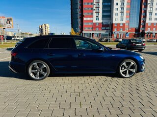 2022 Audi A4 40 TDI V (B9) Рестайлинг, синий, 4500000 рублей, вид 5