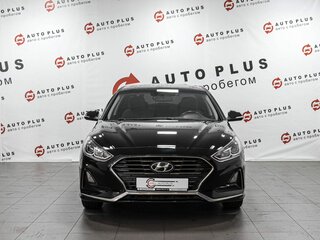 2019 Hyundai Sonata VII (LF) Рестайлинг, чёрный, 1589000 рублей, вид 3