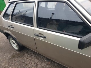 1998 Lada (ВАЗ) 21099, серебристый, 300000 рублей, вид 4