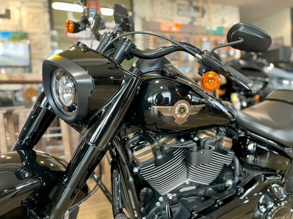 2020 Harley-Davidson Fat Boy, чёрный, 3500000 рублей - вид 8