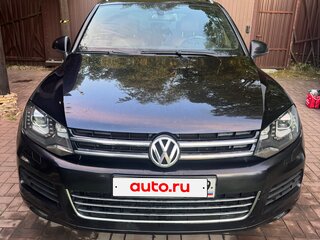 2014 Volkswagen Touareg II, чёрный, 2500000 рублей, вид 2