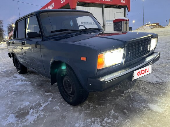 2007 Lada (ВАЗ) 2107, синий, 90000 рублей - вид 1
