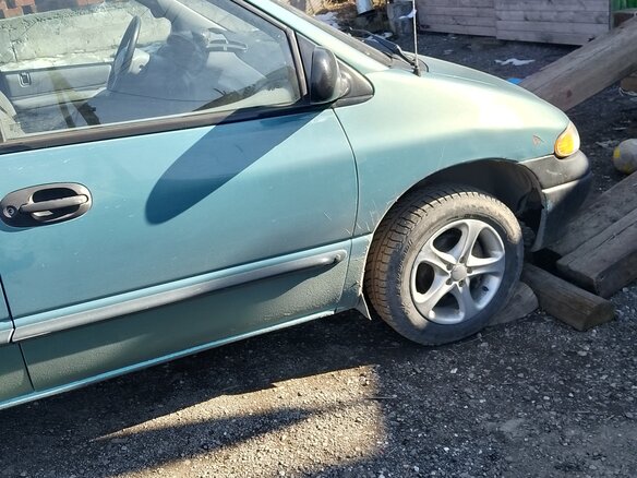 1998 Dodge Caravan III, голубой, 220000 рублей - вид 1