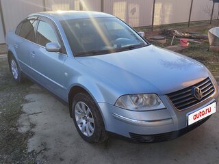 2002 Volkswagen Passat B5 Рестайлинг, голубой, 700000 рублей, вид 2