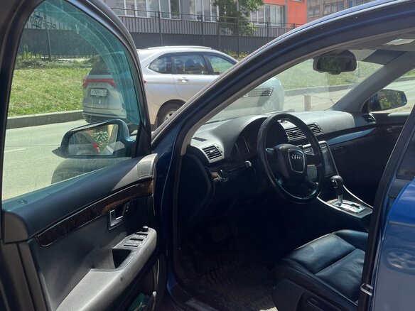 2007 Audi A4 III (B7), синий, 410000 рублей - вид 4