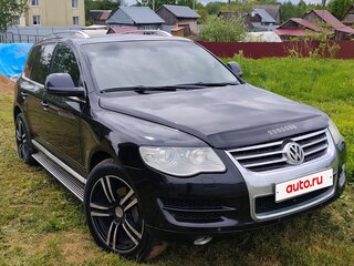 2008 Volkswagen Touareg I Рестайлинг, чёрный, 930000 рублей, вид 3