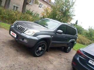 2005 Toyota Land Cruiser Prado 5-speed 120 Series, серый, 1450000 рублей, вид 2