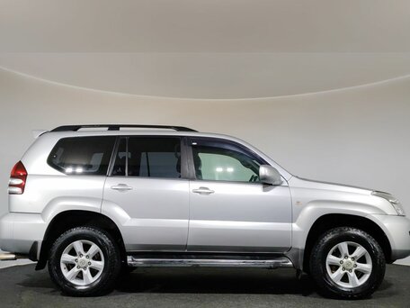 2008 Toyota Land Cruiser Prado 5-speed 120 Series Рестайлинг, серый, 1740000 рублей, вид 4
