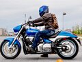 2009 Suzuki Boulevard M90, голубой, 700000 рублей