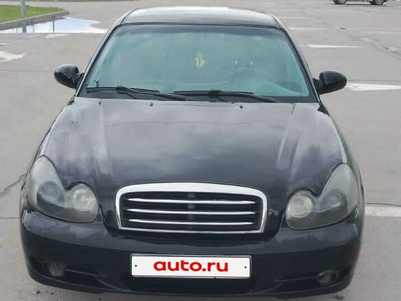 2006 Hyundai Sonata ТагАЗ IV (EF) Рестайлинг, чёрный, 385000 рублей - вид 2