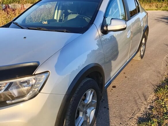 2019 Renault Logan Stepway II Рестайлинг, серый, 1150000 рублей - вид 6