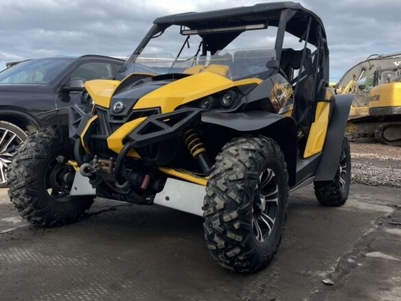 2013 BRP Can-Am Maverick X RS DPS, жёлтый, 900000 рублей