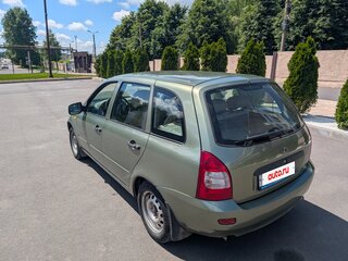 2011 Lada (ВАЗ) Kalina I, зелёный, 350000 рублей, вид 4