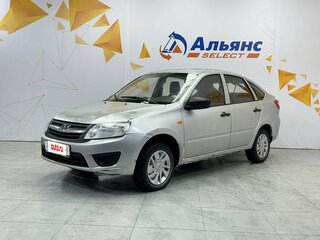 2014 Lada (ВАЗ) Granta I, серебристый, 295000 рублей, вид 1