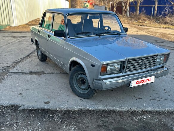 2010 Lada (ВАЗ) 2107, серебристый, 99999 рублей - вид 1