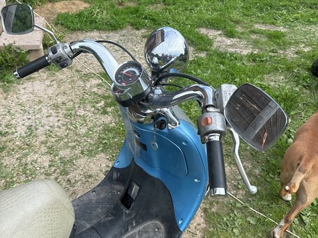 2009 Aprilia Mojito, голубой, 140000 рублей, вид 3