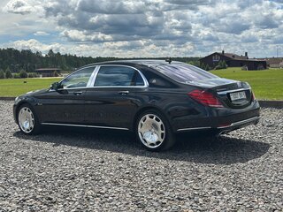 2015 Mercedes-Benz Maybach S-Класс 500 I (X222), чёрный, 4600000 рублей, вид 4