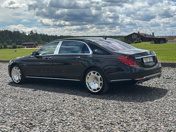 2015 Mercedes-Benz Maybach S-Класс 500 I (X222), чёрный, 4600000 рублей - вид 3