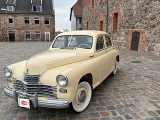 1953 ГАЗ М-20 «Победа», белый, 1150000 рублей, вид 2