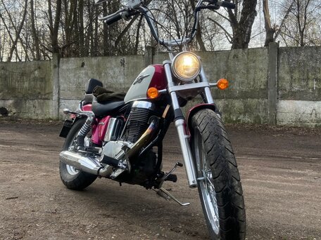 2008 Suzuki Boulevard S40, красный, 450000 рублей, вид 5