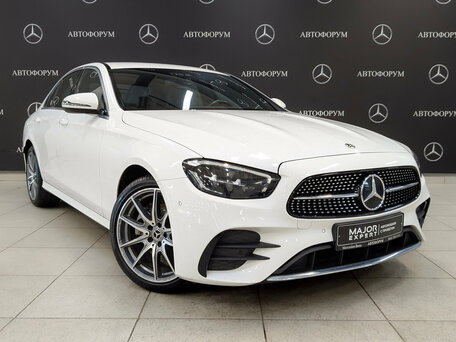 2021 Mercedes-Benz E-Класс 200 V (W213, S213, C238) Рестайлинг, белый, 4289000 рублей, вид 3
