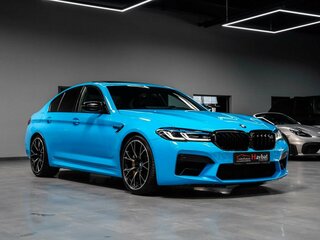 2022 BMW M5 Competition VI (F90) Рестайлинг, синий, 7390000 рублей, вид 1