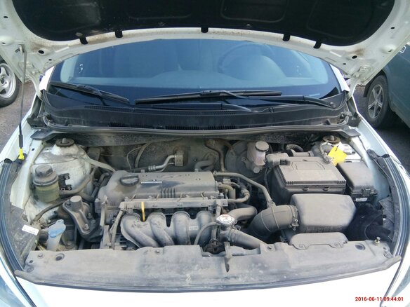 2013 Hyundai Solaris I, белый, 890000 рублей - вид 6