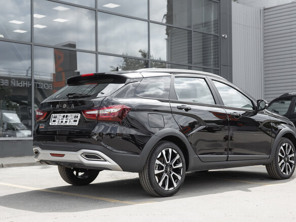 2026 Lada (ВАЗ) Vesta SW Cross I Рестайлинг (NG), чёрный - вид 5