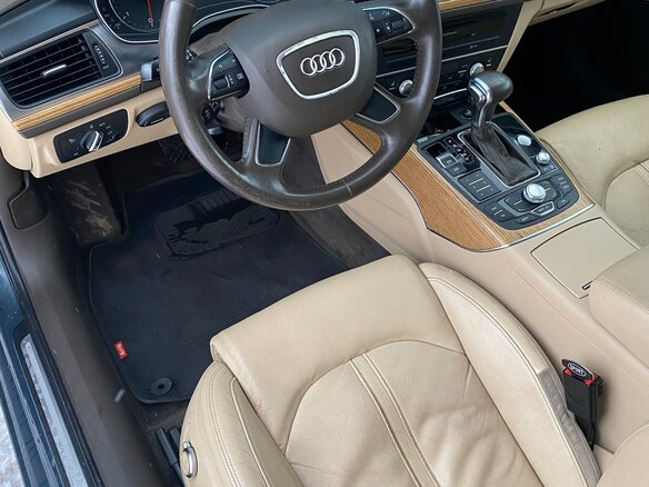 2011 Audi A6 IV (C7), серый - вид 6