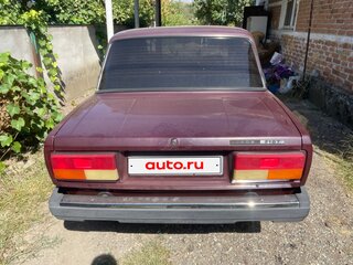2008 Lada (ВАЗ) 2107, пурпурный, 130000 рублей, вид 3