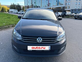2016 Volkswagen Polo V Рестайлинг, серый, 795000 рублей, вид 3