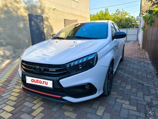 2019 Lada (ВАЗ) Vesta Sport I, белый, 1250000 рублей, вид 2