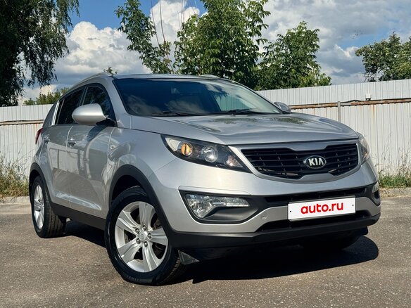 2012 Kia Sportage III, серебристый, 1300000 рублей - вид 3