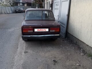 2008 Lada (ВАЗ) 2107, пурпурный, 125000 рублей, вид 2